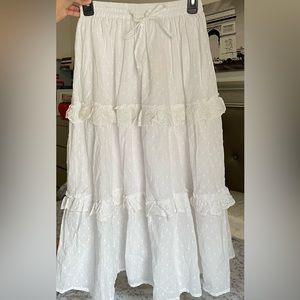 Kings Road white skirt